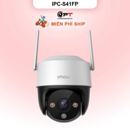 Camera wifi IMOU PTZ 360 ngoài trời 4MP IPC-S41FP ảnh 