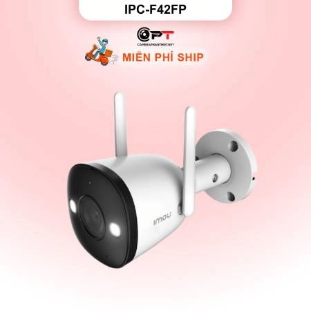 Camera wifi IMOU Thân cố định ngoài trời 4MP IPC-F42FP ảnh 