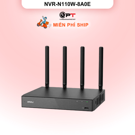 Đầu ghi hình wifi 10 kênh IMOU NVR-N110W-8A0E