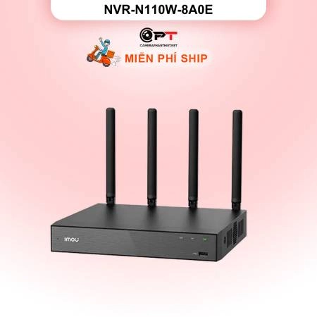 Đầu ghi hình Imou NVR-N110W-8A0E 10 kênh Wi-Fi ảnh 