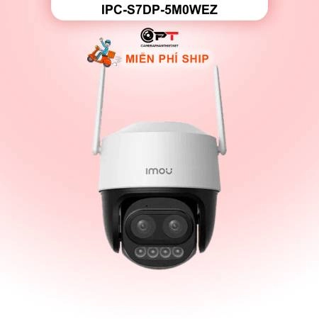 Imou IPC-S7DP-5M0WEZ Camera Wifi quay quét zoom kết hợp 5MP ảnh 
