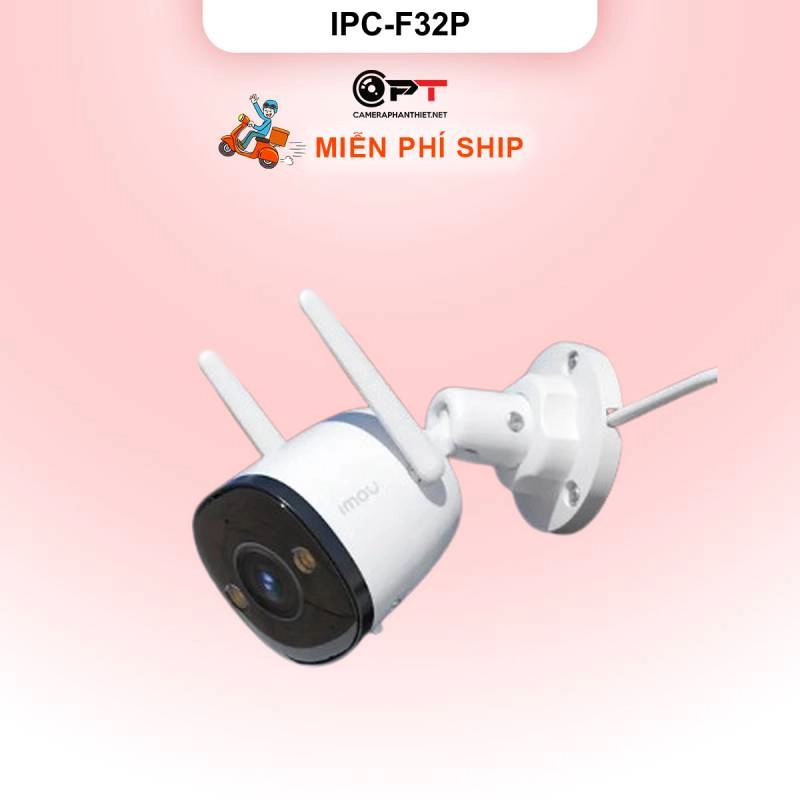 Ảnh sản phẩm Camera Imou IPC-F32P Camera wifi thân cố định ngoài trời 3.0MP - hình 1