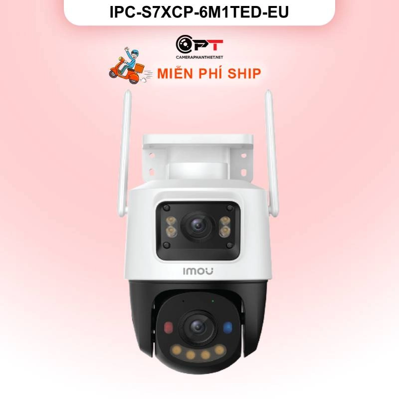 Ảnh sản phẩm Camera Imou 4G S7XCP-6M1TED-EU 2 mắt quay quét 360° ngoài trời 6MP - hình 1