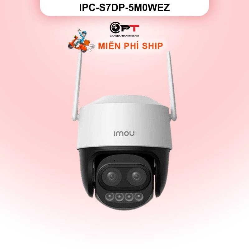 Ảnh sản phẩm Imou IPC-S7DP-5M0WEZ Camera Wifi quay quét zoom kết hợp 5MP - hình 1