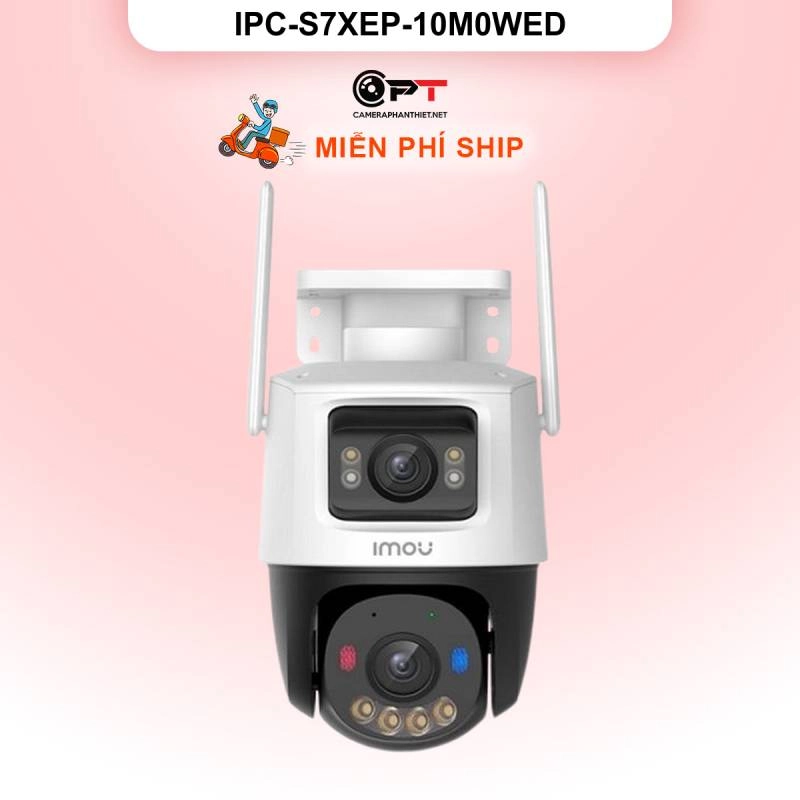 Ảnh sản phẩm Imou IPC-S7XEP-10M0WED Camera wifi 2 ống kính quay quét ngoài trời 10MP - hình 2