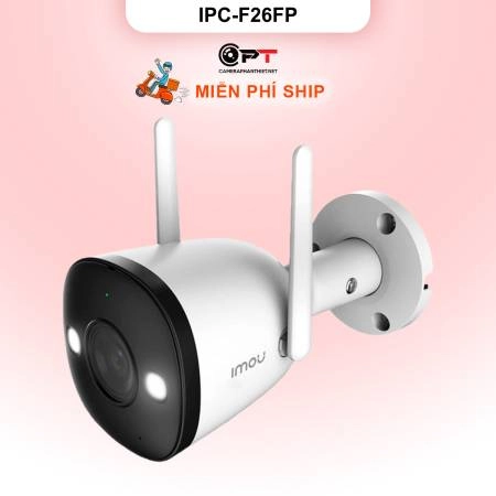 Camera wifi IMOU Thân cố định ngoài trời 2MP IPC-F26FP ảnh 
