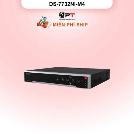 Đầu thu CAMERA IP NVR HIKVISION 32 Kênh 4 Ổ cứng DS-7732NI-M4 ảnh 