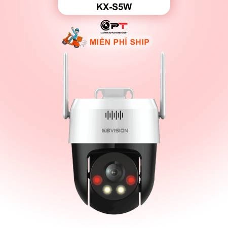 Camera wifi KBVISION KX-S5W 5MP quay quét ngoài trời ảnh 