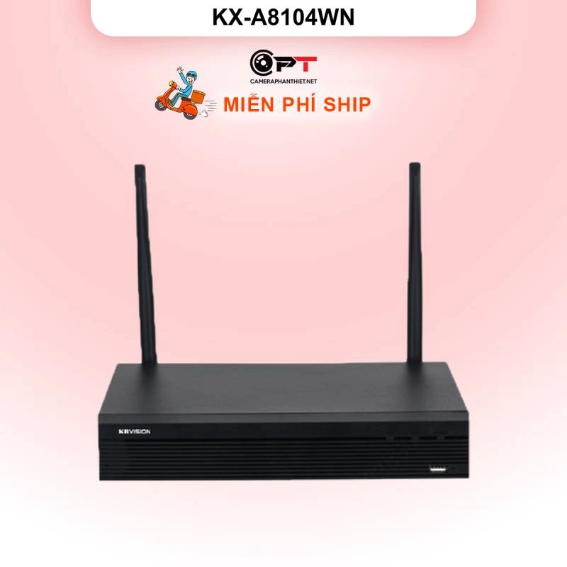 Ảnh sản phẩm Đầu ghi hình wifi KBVISION KX-A8104WN - 4 Kênh - hình 1