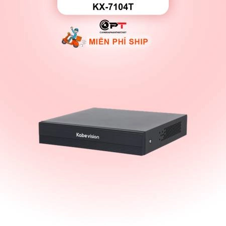 Đầu thu camera analog XVR kbvision 4 Kênh, 1 Ổ cứng KX-7104T ảnh 