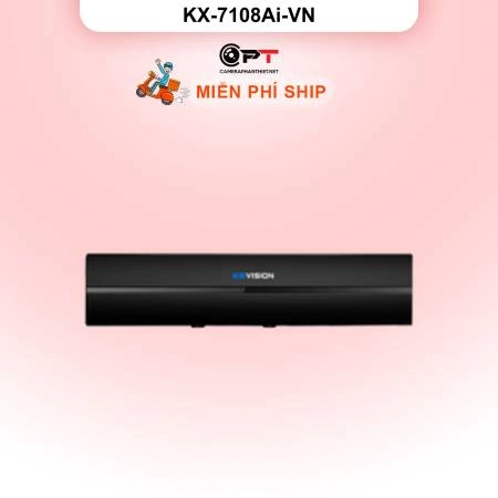 Đầu thu camera analog XVR kbvision 8 Kênh, 1 Ổ cứng KX-7108Ai-VN ảnh 
