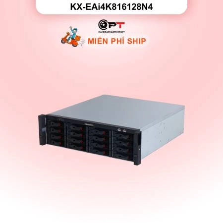 Đầu ghi hình IP thông minh 128 kênh 16 ổ cứng KX-EAi4K816128N4 ảnh 