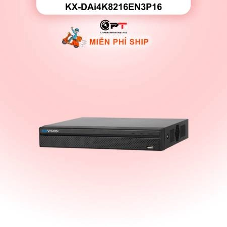 Đầu thu hình IP - NVR kbvision 16 Kênh, 2 Ổ cứng KX-DAi4K8216EN3P16 ảnh 
