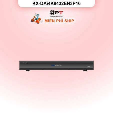 Đầu thu hình IP - NVR kbvision 32 Kênh, 4 Ổ cứng KX-DAi4K8432EN3P16 ảnh 