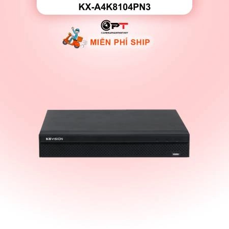 Đầu thu hình IP - NVR kbvision 4 Kênh, 1 Ổ cứng KX-A4K8104PN3 ảnh 