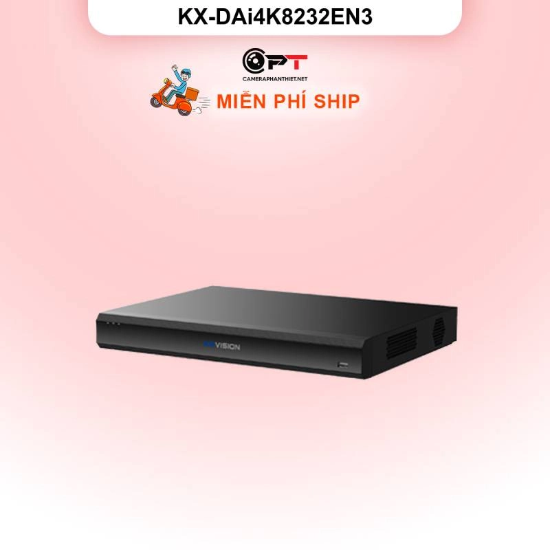 Ảnh sản phẩm Đầu thu hình IP - NVR kbvision 32 Kênh, 2 Ổ cứng KX-DAi4K8232EN3 - hình 1