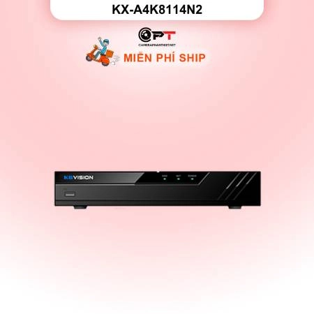 Đầu thu hình IP - NVR kbvision, 1 Ổ cứng KX-A4K8114N2 ảnh 