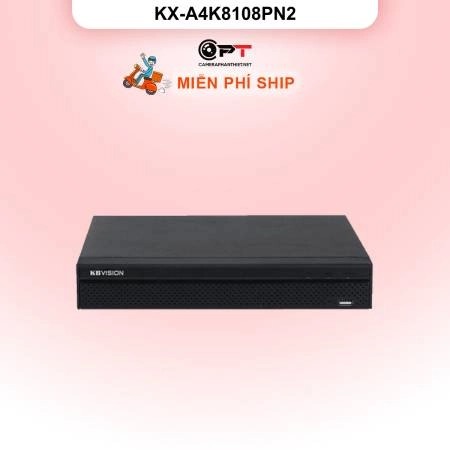 Đầu thu hình IP - NVR kbvision 8 Kênh, 1 Ổ cứng KX-A4K8108PN2 ảnh 