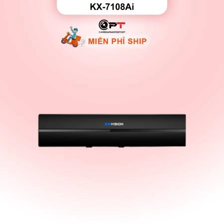 Đầu thu camera analog XVR kbvision 8 Kênh, 1 Ổ cứng KX-7108Ai ảnh 