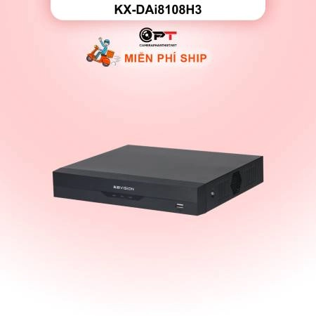 Đầu thu camera analog XVR kbvision 8 Kênh, 1 Ổ cứng KX-DAi8108H3 ảnh 