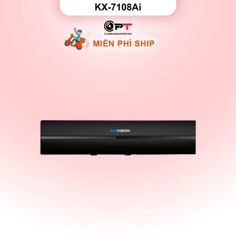 Ảnh sản phẩm Đầu thu camera analog XVR kbvision 8 Kênh, 1 Ổ cứng KX-7108Ai - hình 1