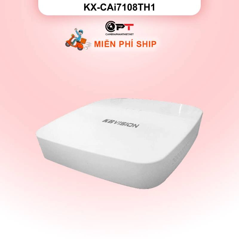 Ảnh sản phẩm Đầu thu camera analog XVR kbvision 8 Kênh, 1 Ổ cứng KX-CAi7108TH1 - hình 1