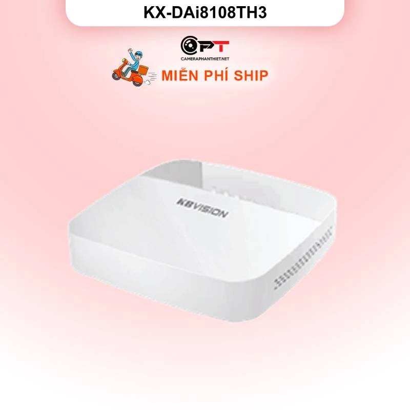 Ảnh sản phẩm Đầu thu camera analog XVR kbvision 8 Kênh, 1 Ổ cứng KX-DAi8108TH3 - hình 1