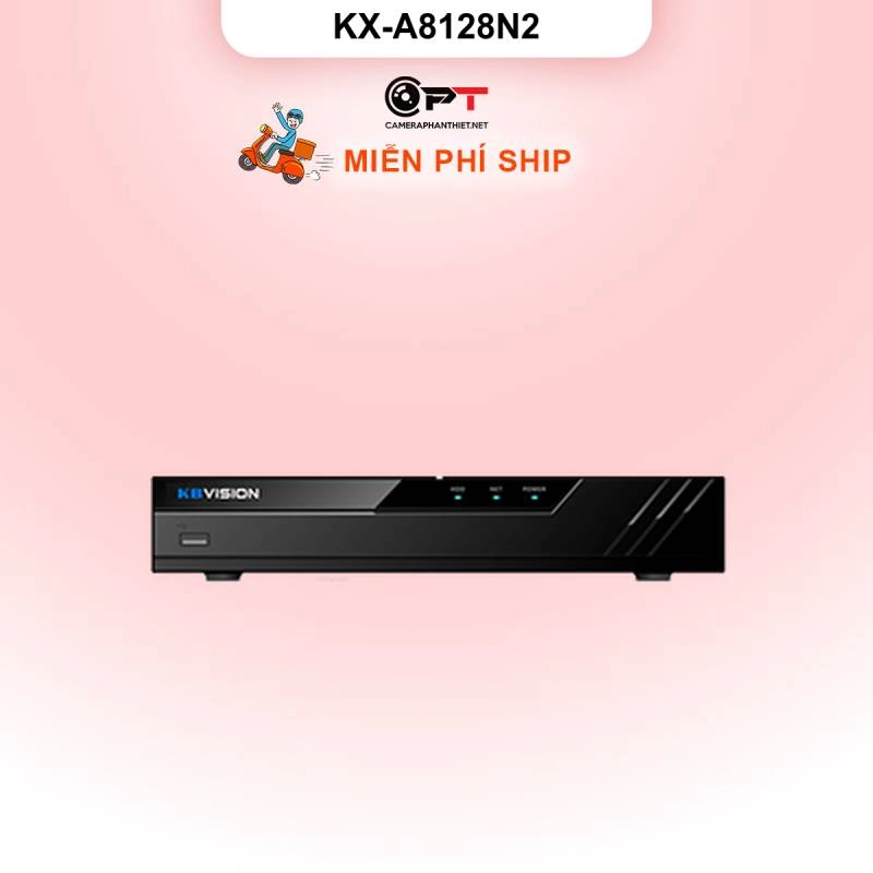 Ảnh sản phẩm Đầu thu hình IP - NVR kbvision 128 Kênh, 1 Ổ cứng KX-A8128N2 - hình 1