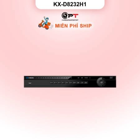 Đầu thu camera analog XVR kbvision 32 Kênh, 2 Ổ cứng KX-D8232H1 ảnh 