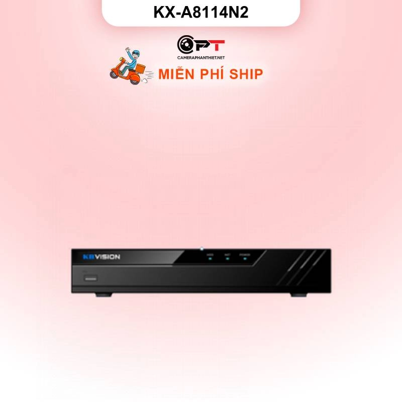 Ảnh sản phẩm Đầu thu hình IP - NVR kbvision, 1 Ổ cứng KX-A8114N2 - hình 1