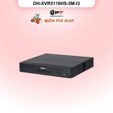 Đầu thu hình analog HD - XVR Dahua 16 kênh, 1 Ổ Cứng DH-XVR5116HS-5M-I3 ảnh 