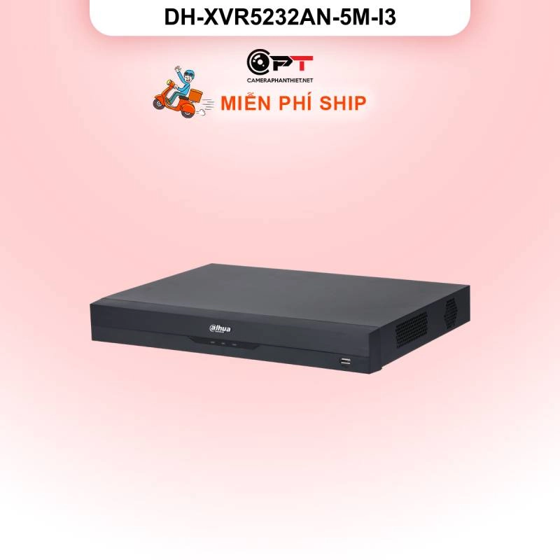 Ảnh sản phẩm Đầu thu hình analog HD - XVR Dahua 32 kênh, 2 Ổ Cứng DH-XVR5232AN-5M-I3 - hình 1