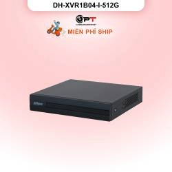 Đầu thu hình analog HD - XVR Dahua 4 kênh, 1 Ổ Cứng DH-XVR1B04-I-512G