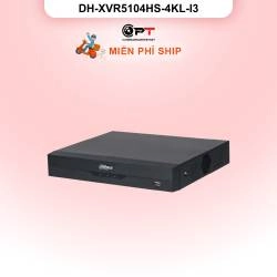 Đầu thu hình analog HD - XVR Dahua 4 kênh, 1 Ổ Cứng DH-XVR5104HS-4KL-I3