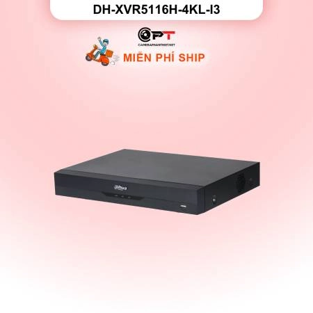 Đầu thu hình analog HD - XVR Dahua 16 kênh, 1 Ổ Cứng DH-XVR5116H-4KL-I3 ảnh 