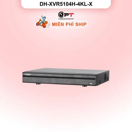 Đầu thu hình analog HD - XVR Dahua 4 kênh, 1 Ổ Cứng DH-XVR5104H-4KL-X ảnh 