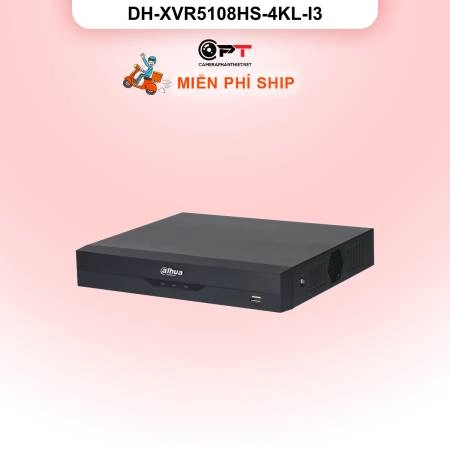Đầu thu hình analog HD - XVR Dahua 8 kênh, 1 Ổ Cứng DH-XVR5108HS-4KL-I3 ảnh 