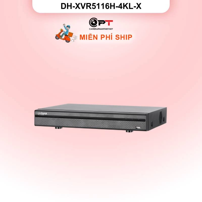 Ảnh sản phẩm Đầu thu hình analog HD - XVR Dahua 16 kênh 1 Ổ Cứng DH-XVR5116H-4KL-X - hình 1