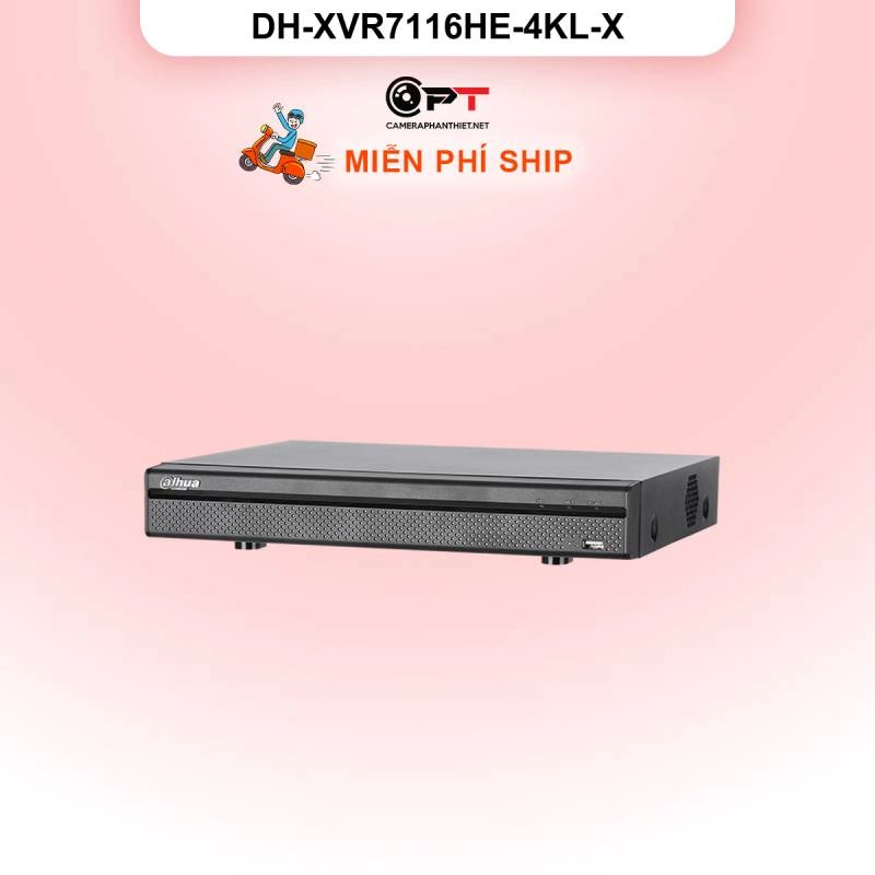 Ảnh sản phẩm Đầu thu hình analog HD - XVR Dahua 16 kênh, 1 Ổ Cứng DH-XVR7116HE-4KL-X - hình 2