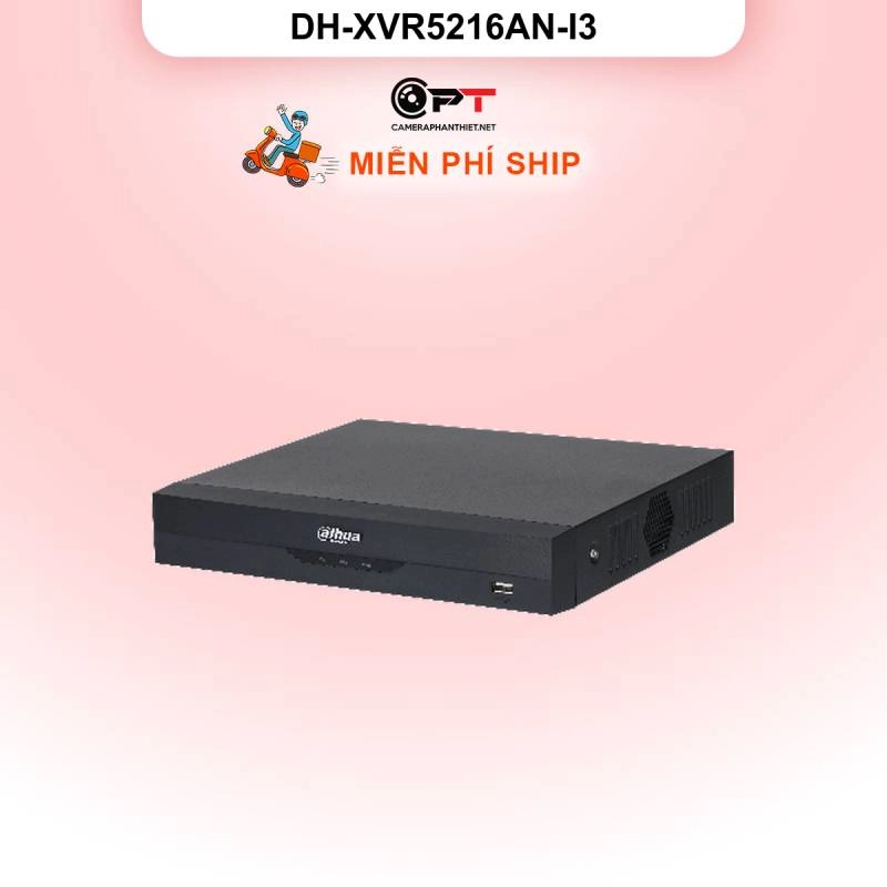 Ảnh sản phẩm Đầu thu hình analog HD - XVR Dahua 16 kênh, 2 Ổ Cứng DH-XVR5216AN-I3 - hình 1