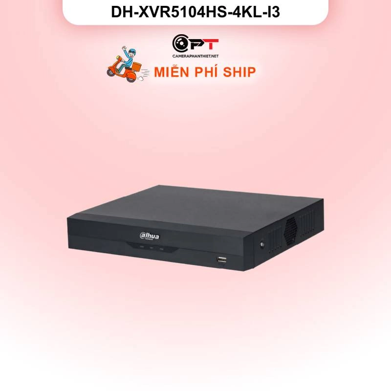 Ảnh sản phẩm Đầu thu hình analog HD - XVR Dahua 4 kênh, 1 Ổ Cứng DH-XVR5104HS-4KL-I3 - hình 1
