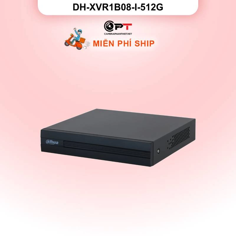 Ảnh sản phẩm Đầu thu hình analog HD - XVR Dahua 8 kênh, 1 Ổ Cứng DH-XVR1B08-I-512G - hình 1
