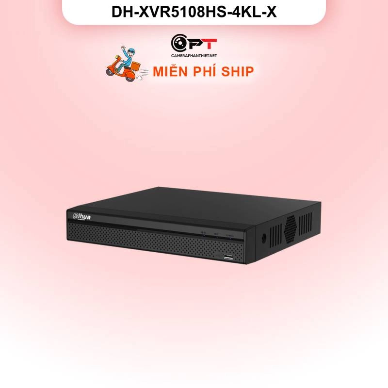 Ảnh sản phẩm Đầu thu hình analog HD - XVR Dahua 8 kênh, 1 Ổ Cứng DH-XVR5108HS-4KL-X - hình 1