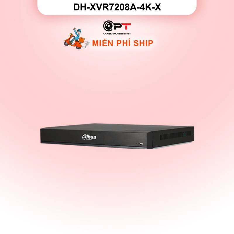 Ảnh sản phẩm Đầu thu hình analog HD - XVR Dahua 8 kênh, 2 Ổ Cứng DH-XVR7208A-4K-X - hình 3