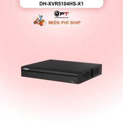 Đầu thu hình analog HD - XVR Dahua 4 kênh, 1 Ổ Cứng DH-XVR5104HS-X1