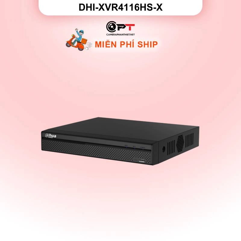 Ảnh sản phẩm Đầu thu hình analog HD - XVR Dahua 16 kênh, 1 Ổ Cứng DHI-XVR4116HS-X - hình 1