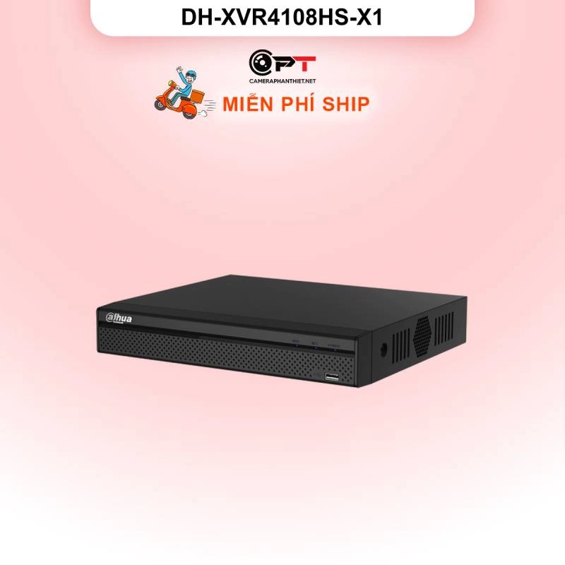 Ảnh sản phẩm Đầu thu hình analog HD - XVR Dahua 8 kênh, 1 Ổ Cứng DH-XVR4108HS-X1 - hình 1