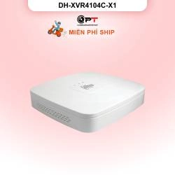 Đầu thu hình analog HD - XVR Dahua 4 kênh, 1 Ổ Cứng DH-XVR4104C-X1