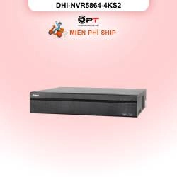 Đầu ghi hình camera ip NVR DHI-NVR5864-4KS2 8 ổ cứng 10Tb