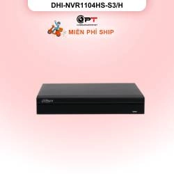 Đầu ghi hình IP Dahua DHI-NVR1104HS-S3/H | 4 kênh | Chính hãng